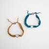 Hidden heart crochet bracelet (2colors)
