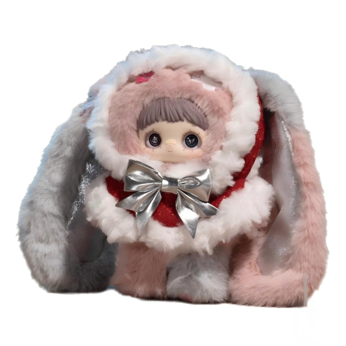 

MayMei Winter Mystery Tan Series Plush Mascot Acrylic Fluffy Winter Clothes 6 Types 1 Secret Randomly Box of 7 Designer Toy Style Collectible