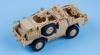 Tetra Model ME Serie Britischer Schakal II Hochmobiles gepanzertes Fahrzeug Plastikmodellbausatz ME3572 1/35 (für HB)