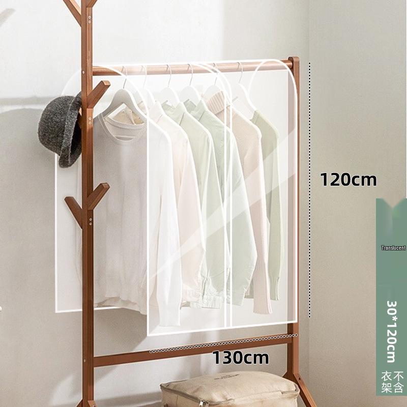Clothing Dust Cover Set: Hanging Storage Organizer for Coats, Dustproof Bag with Lid.