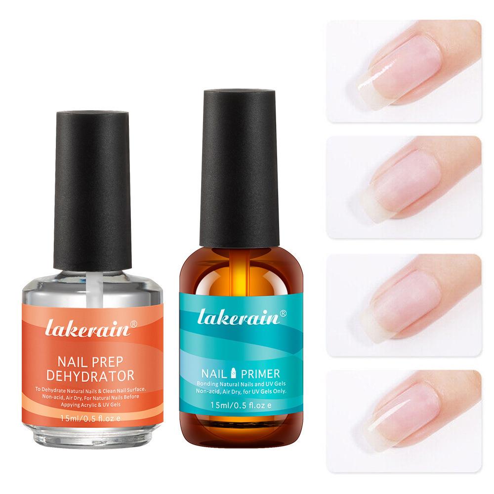 Nail primer set nail drying liquid, nail primer liquid, nail primer 2pcs