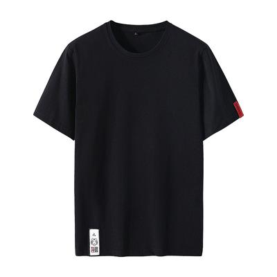 Summer Plus Size Short -Sleeved T -Shirt Men 'S Loose Round Neck T -Shirt