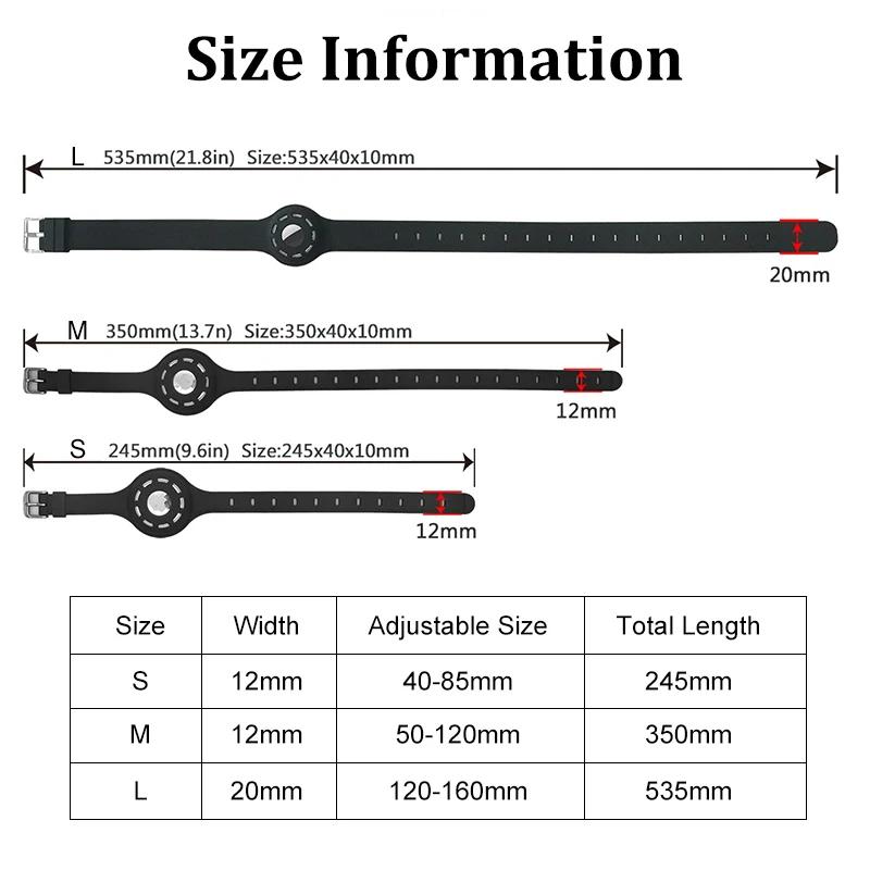 Nowa silikonowa obroża dla kota zapobiegająca zgubieniu do Apple Airtag Protective Tracker Anti Lost Positioning Collar Adjustable Pet Collar