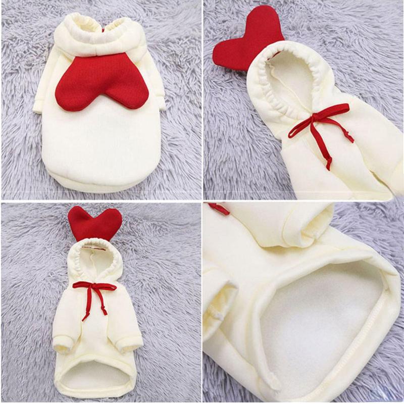 Cute Fruit Dog Clothes for Small Dogs Hoodies Warm Fleece Pet Clothing Puppy Cat Costume Coat for Chihuahua Jacket Suit