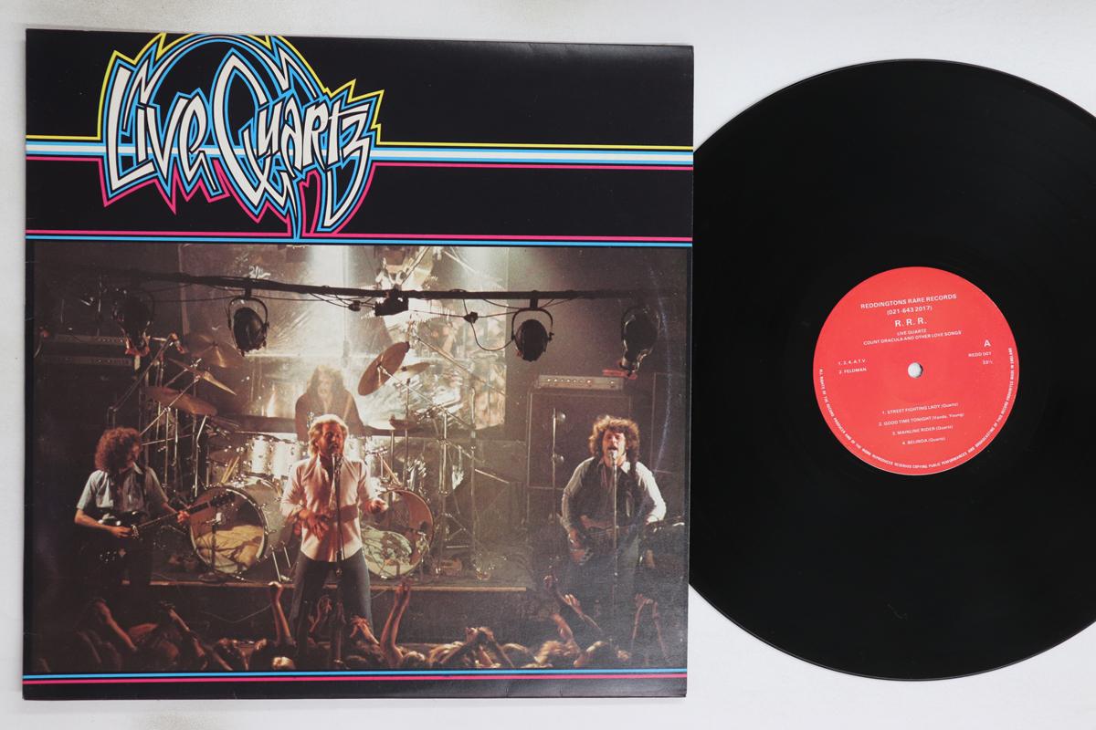 

LP Пластинка QUARTZ - Live Quartz REDD001 REDDINGTONS RAR 1980 UK Рок Б/У