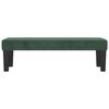 346669 vidaXL Banc Vert foncé 100x30x30 cm Velours