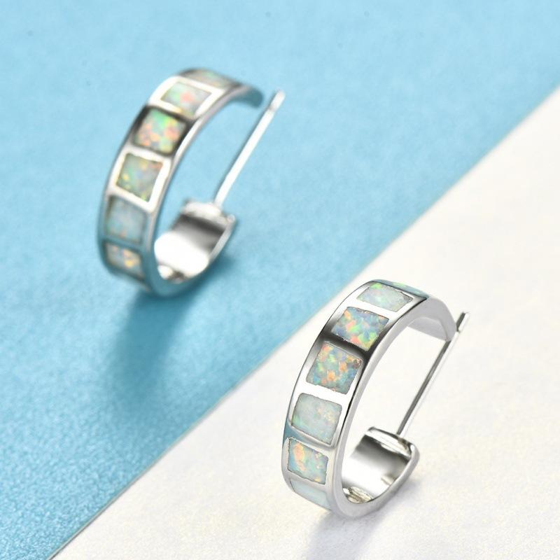 Wish there were more squares. Platinum Orbo ear buckle.