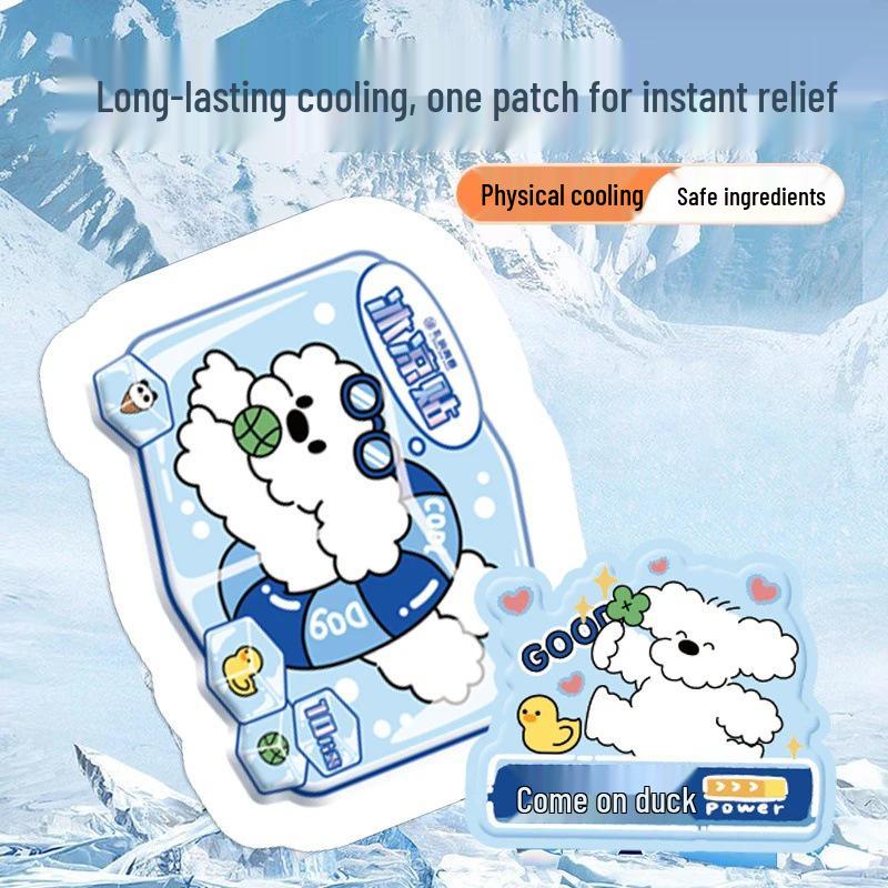 Newcomer Exclusive: 10 Cartoon Cooling Patches for Heat Relief, Free Shipping