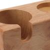 Wooden Coffee Protafilter Stand Holder Coffee Tamper Holder Stand Tamping Station
