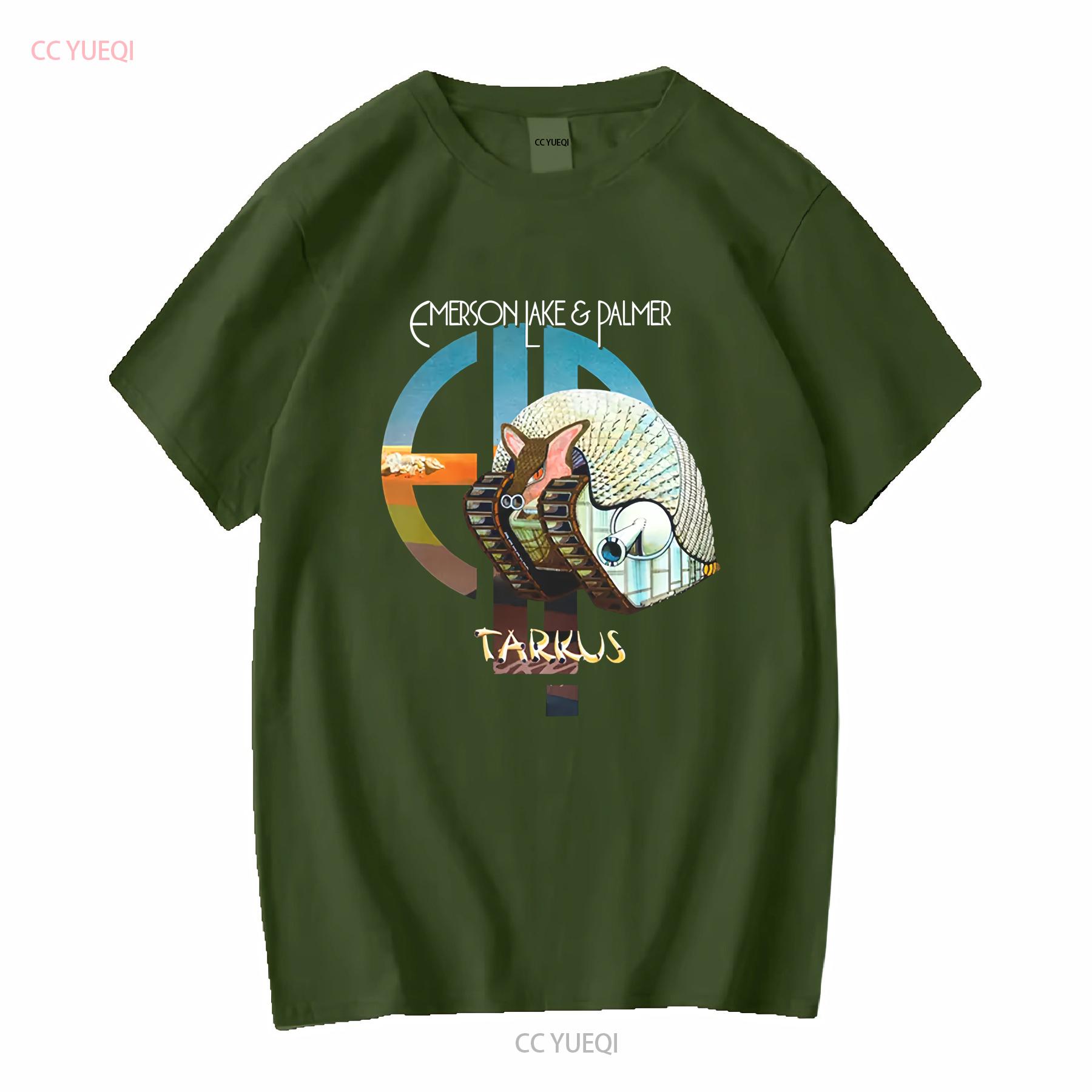 

Tarkus ELP Emerson Lake and Palmer Чорний Розмір S 5XL Футболка AC1625 з довгими або короткими рукавами вінтажний Попрана Унісекс чоловіча мода 4XL