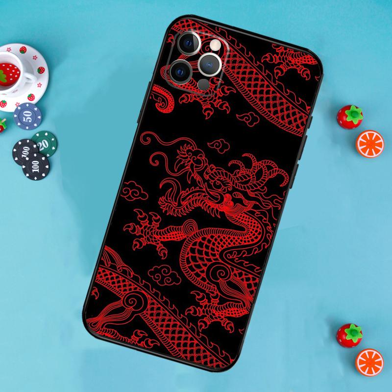 DRAGON TATTOO JAPANESE Phone Case For iPhone 17 Air 16 15 14 13 12 11 Pro Max 12 13 Mini 15 16 Plus 16e Cover Funda