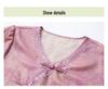 Retro Chinese Style Two-Piece Summer Outfit for Middle-Aged Women (40-60) - Short Sleeve Mother's Day Set