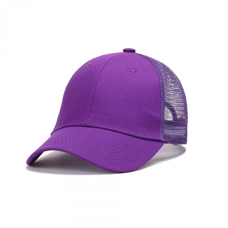 High Quality Mesh Baseball Cap Women Men Summer Cotton Breathable Sunhat Unisex Adjustable Snapback Trucker Hats Male Female