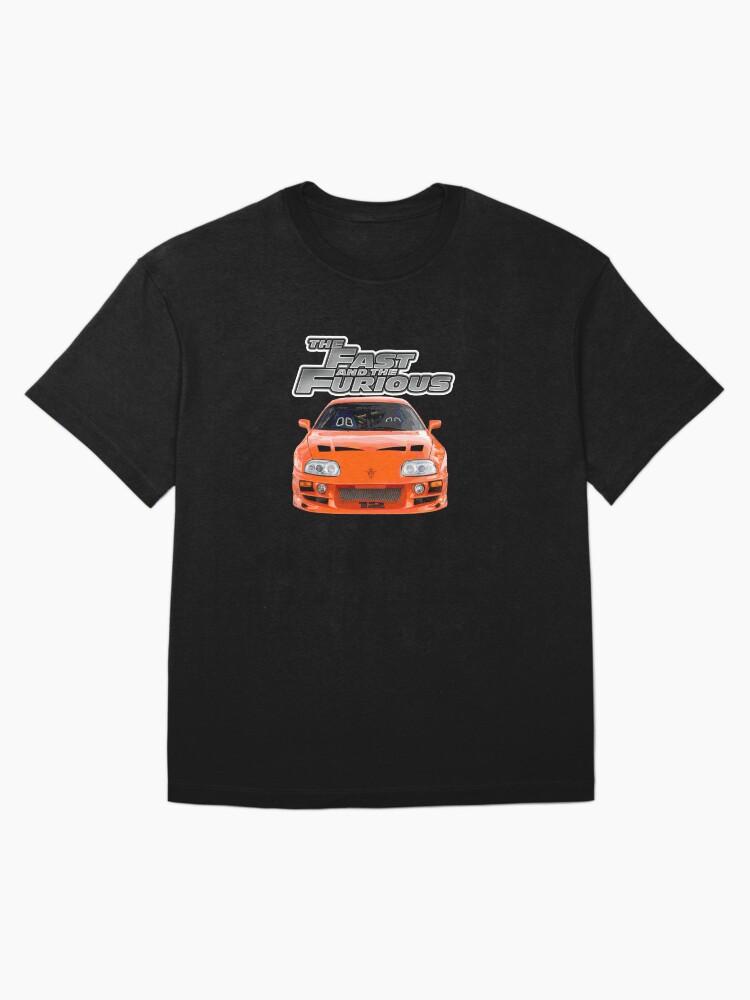 Fast & Furious Brian O'Conner Toyota Supra Fast and Furious Oversized T-Shirt