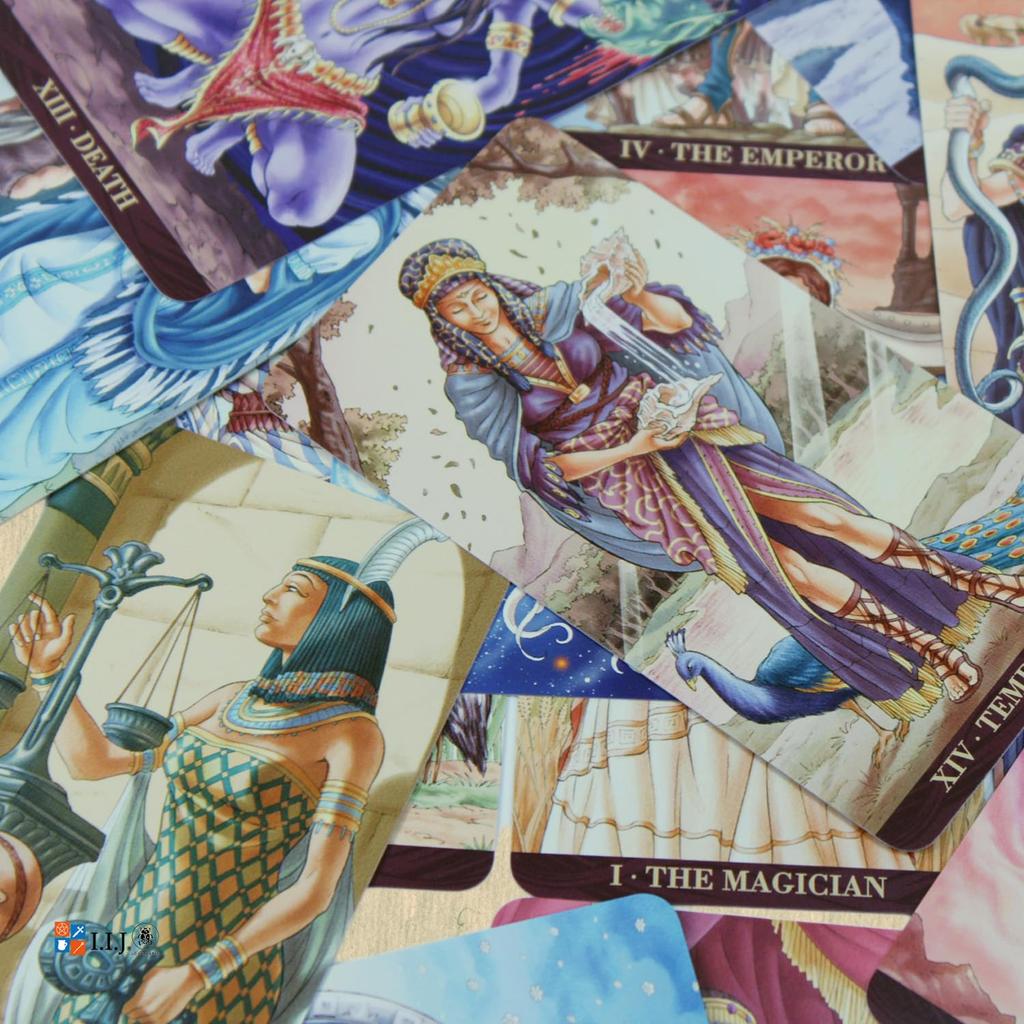 Tarot of the Waite 78 Tarot with Japanese Authentic Product I.I.J Goddesses, Edition, Cards, Reading, Instructions,