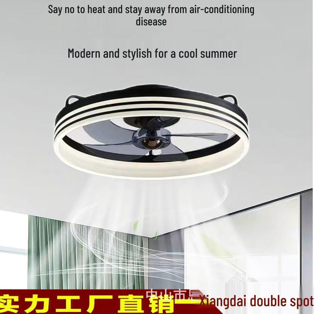 Silent LED Ceiling Fan Light for Living Room, Bedroom, and Dining Room