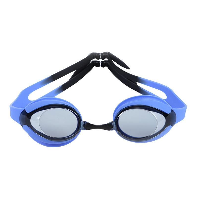 High-definition anti-fog swimming goggles for men, women, and children, high-definition flat silicone swimming goggles, diving goggles, swimming