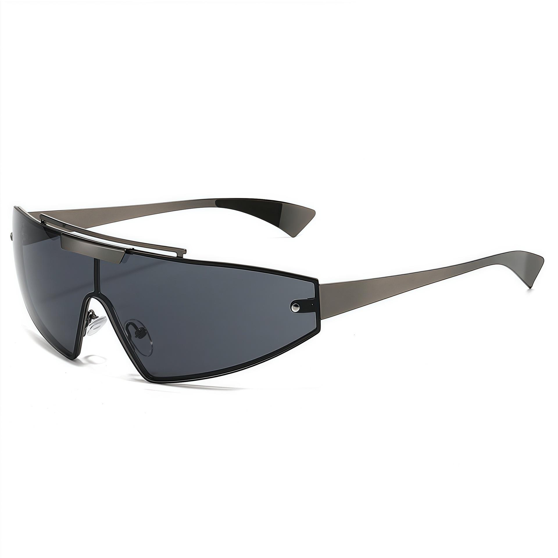 

JYL TS Sunglasses UV Protection Tech Frameless Metal/3651 B-2706 темно-рудий