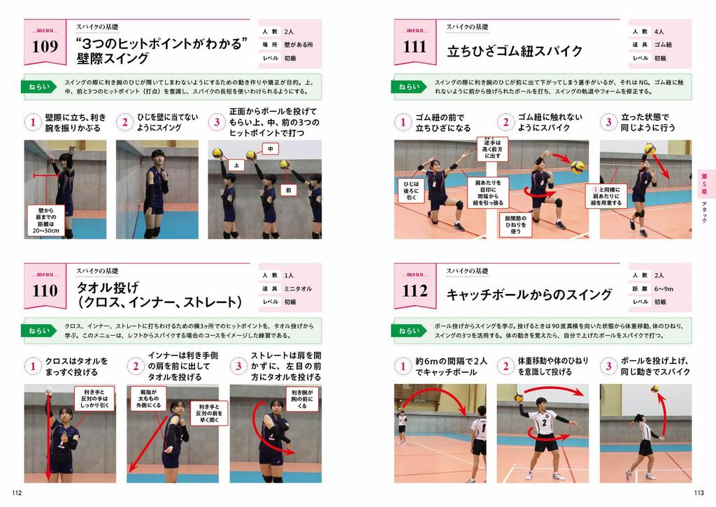 200 Volleyball Practice Menus for Coaches and Players To Learn Together!