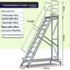 Mobile Warehouse Picking Ladder