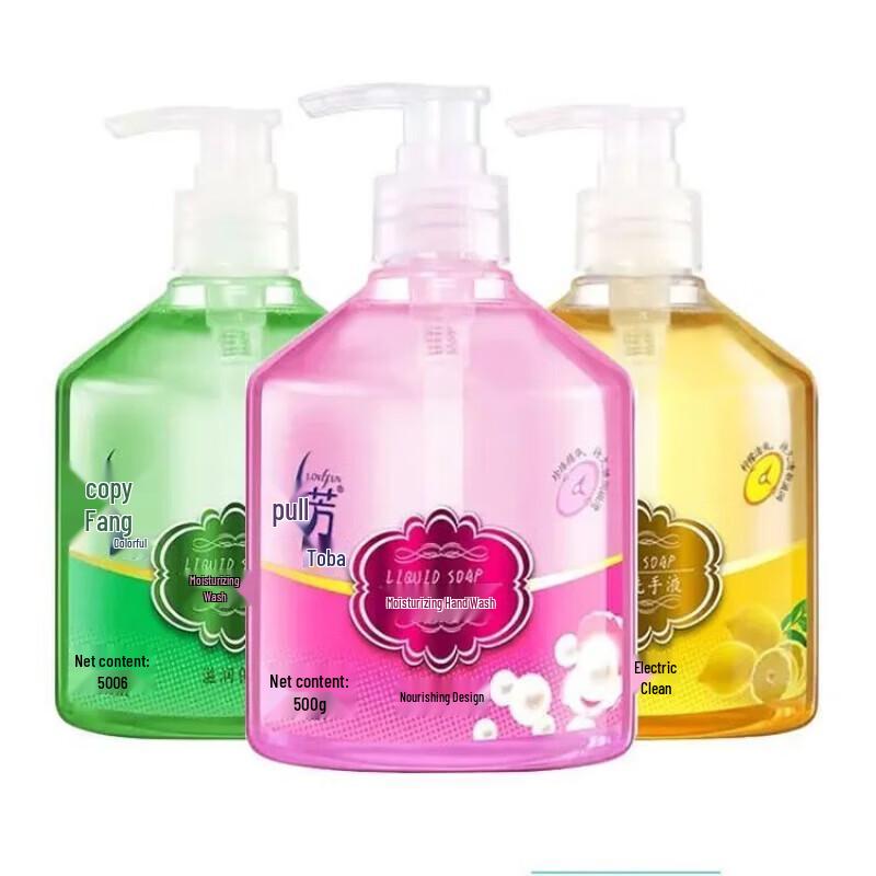 LaFung Moisturizing Hand Soap (Fresh Scent, 4x500ml)