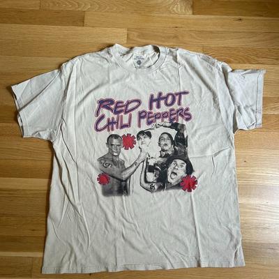 Red Hot Chili Peppers Sandfärgad Tröja Unisex Konsert S-5XL SG776 Unisex T-shirt