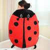 Soft Plush Ladybird Costume for Children with Sensitive Skin Breathable Fabric Comfortable for Extended Wear At Parties