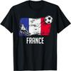 France Flag Jersey French Soccer Team French T-Shirt(1)