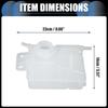 UXCELL Coolant Reservoir Water Expansion Tank Engine Coolant Recovery Overflow Bottle No.96817343 for Chevrolet Aveo 2004-2008
