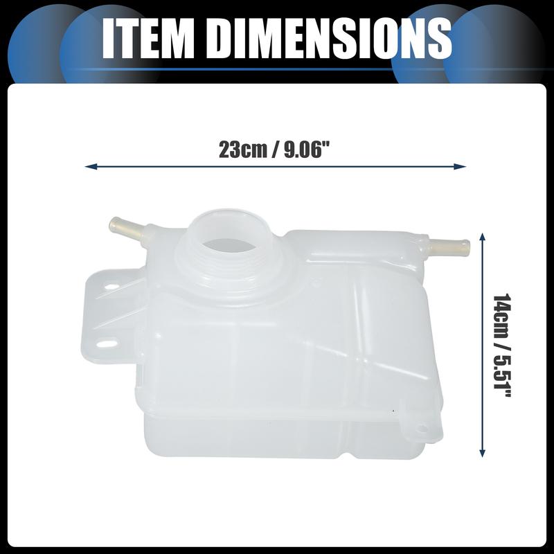 UXCELL Coolant Reservoir Water Expansion Tank Engine Coolant Recovery Overflow Bottle No.96817343 for Chevrolet Aveo 2004-2008