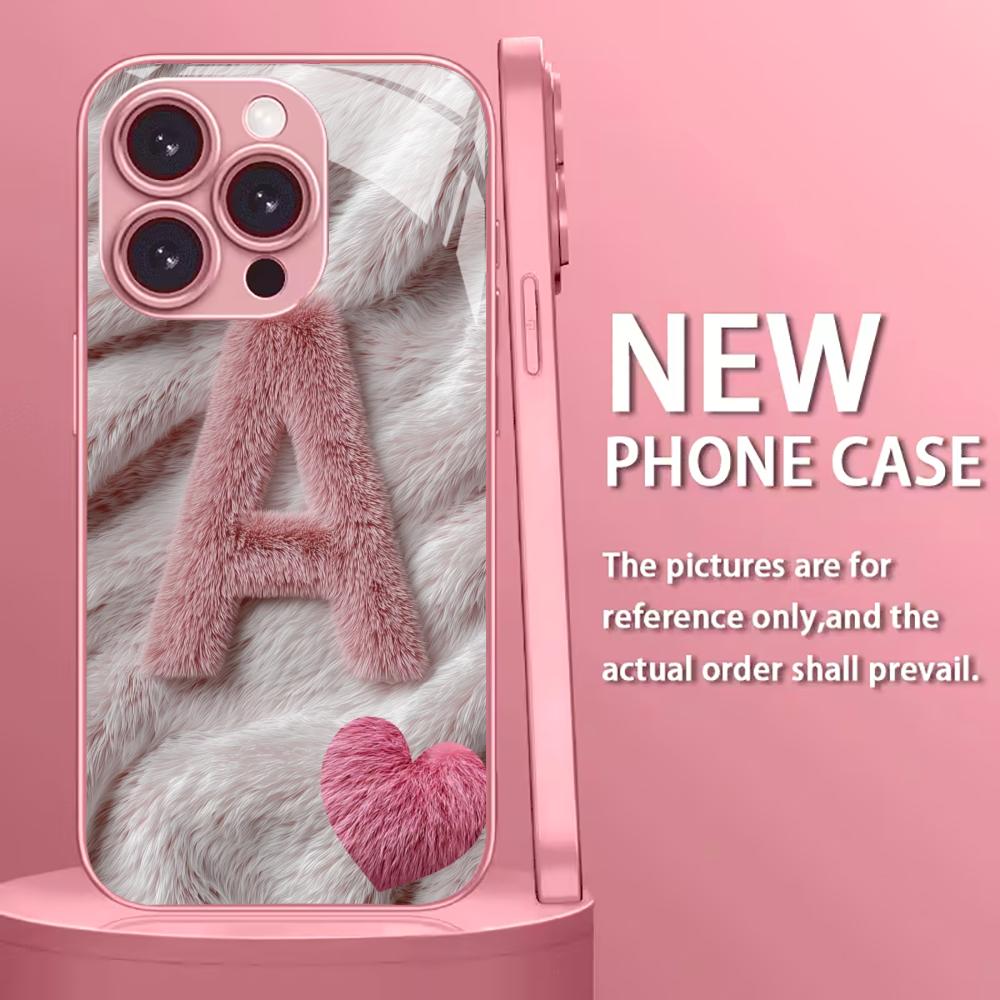 

Красочный гальванизированный стеклянный чехол для телефона iPhone 17 16 15 14 13 12 11 Pro Max Plus 16E 17Air iPhone 17