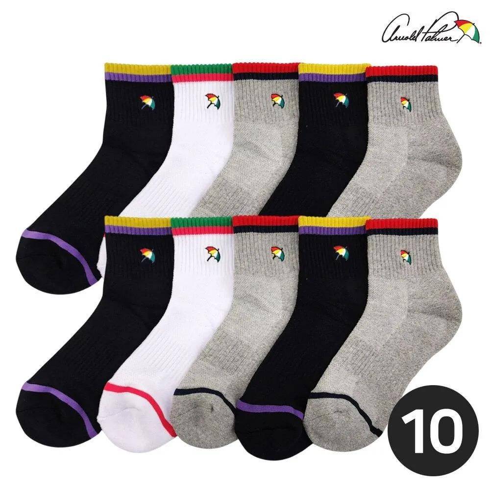 Arnold Palmer Women s Foot File Ankle Thick Sports Hiking Socks 10-Pair Set (5+5) 10-pair set