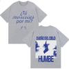 Humbe Dueno Del Cielo Tour T-Shirt Unisex Mode T-Shirts Freizeitkleidung Retro Baumwolle Kurzarm T-Shirt