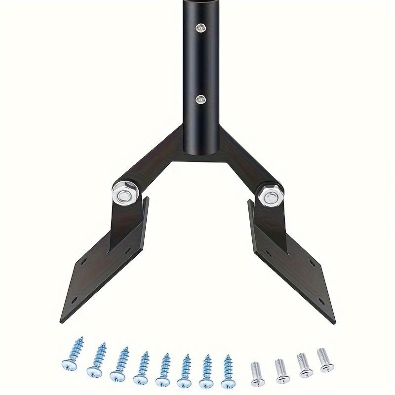 

Регулируемый садовый флюгер, кровельное крепление с крепежом, флюгеры для двора, монтажная стойка для метеостанции