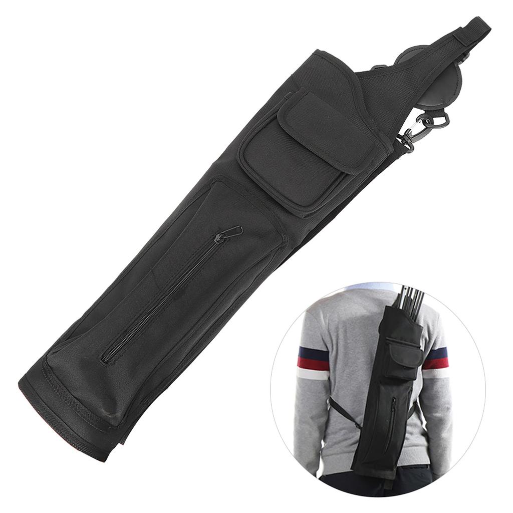 Universal Carbon Glass Fiber Arrows Case Canvas Quiver Backpack Type Dorlach Shooting Accessory