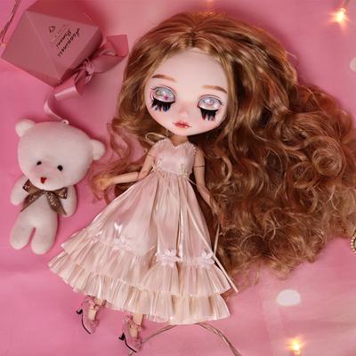 Outfits für Blyth Puppe Abendkleid Elegantes Kostüm 1/6 BJD ICY DBS ANIME MÄDCHEN OB24