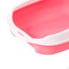 Cat Toilet Open Top Pet Litter Tray Kitten Pan for Small Pets Rabbit