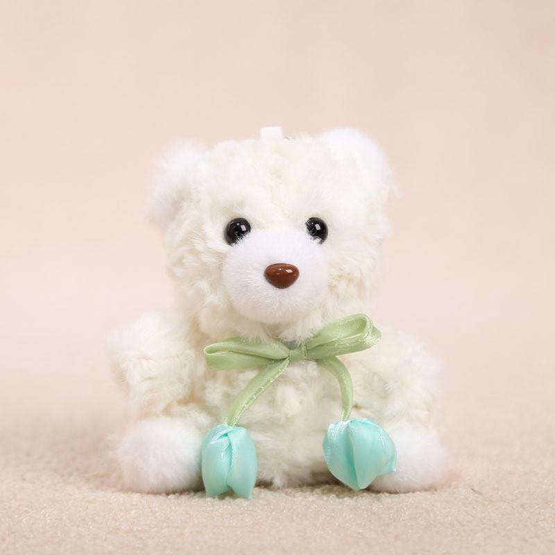 Plush Bear Keychain With Pp Cotton Filling For Kids And Adults Collectible Gift