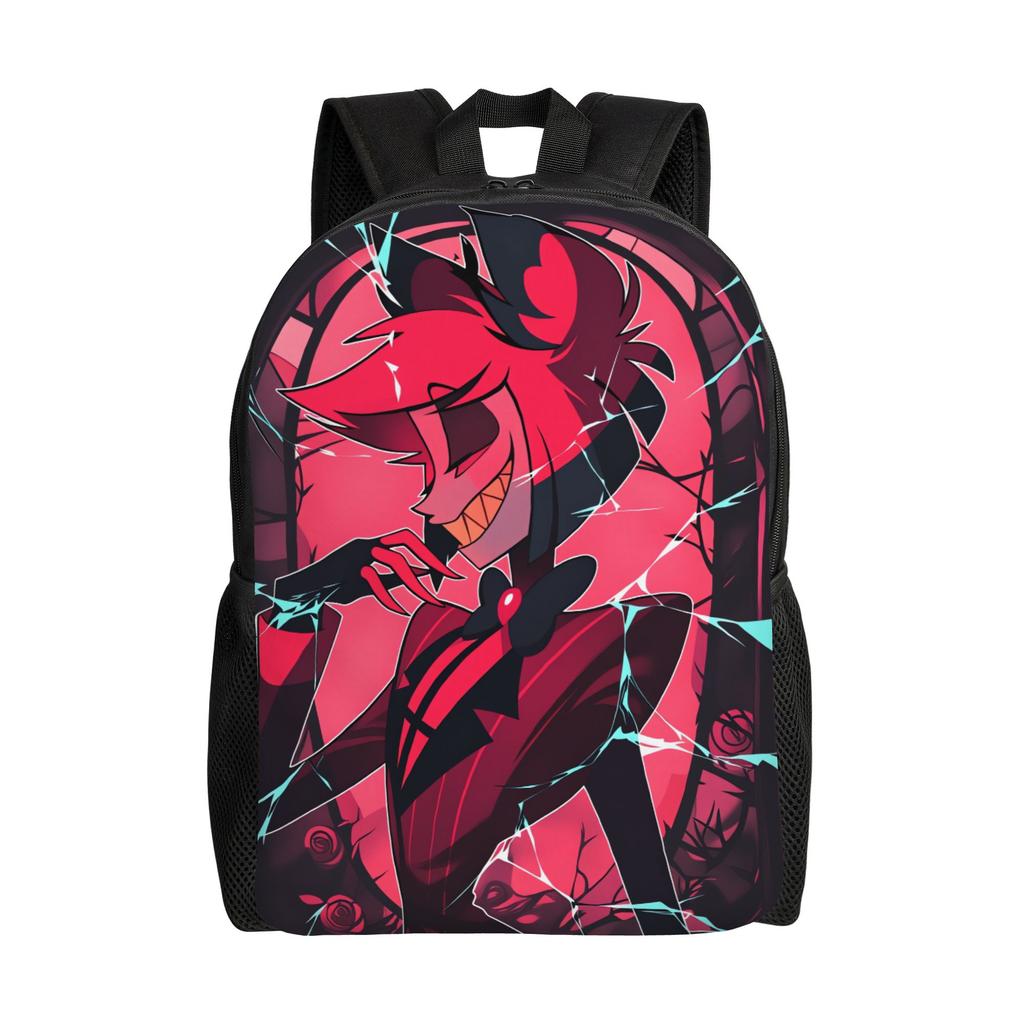 Zaino Vox Alastor Hazbin Hotels Zaini da Trekking per Giovani Belle Borse da Scuola Colorato Leggero Zaino