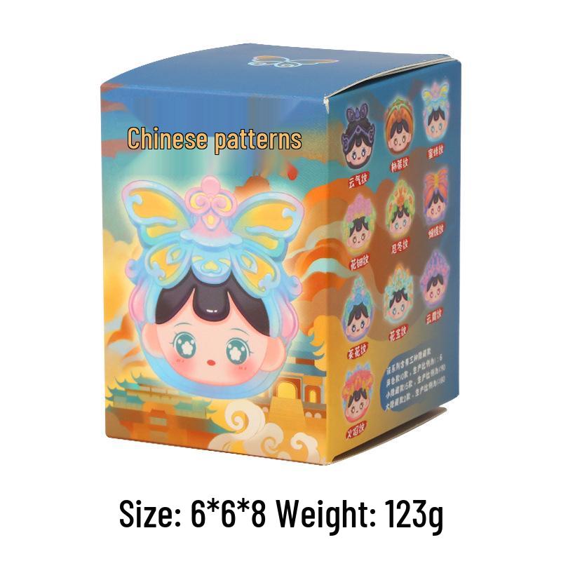 

Huaxia Ancient Style Cute Character Resin Figurine Ornament Gift