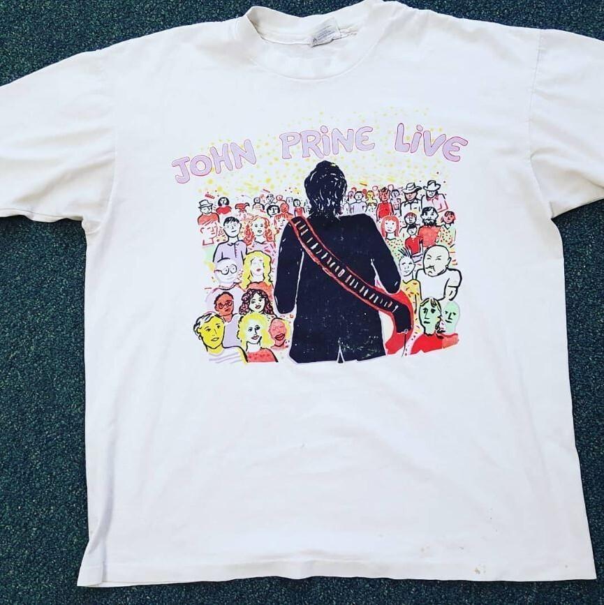 John Prine Shirt, John Prine White T-shirt Unisex S-5XL Gift For Fan