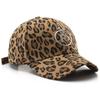 Hat Stylish Simple Leopard Print Curved Brim Baseball Cap Outdoor Street Popular Sports Charm Cap