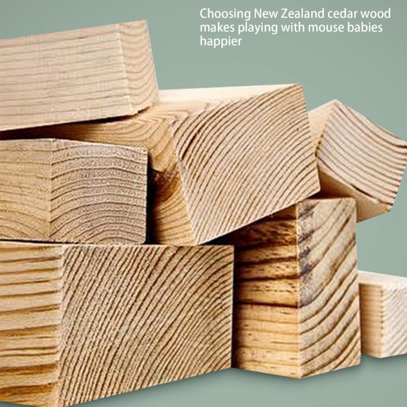 Křeček Běžecké kolečko Tiché Dřevěné Cvičební Váleček Hračka pro Malého Mazlíčka Fitness Zdraví Aktivita Kolečko pro Malé Zvíře