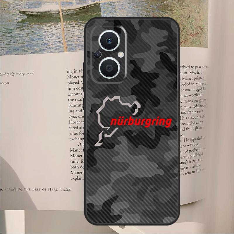 

Racing Motor Sport Nurburgring Cover For OPPO Reno 14F 13F 12F 11F 10 11 12 14 Pro 7 8 Lite OPPO Find X9 X6 X5 X8 Pro Case OPPO Reno12