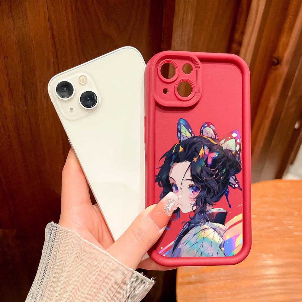 Soft Silicone Square Ladders Cartoon Pattern Full Cover Camera Protection Shockproof Case for Huawei Honor Xiaomi Redmi Samsung