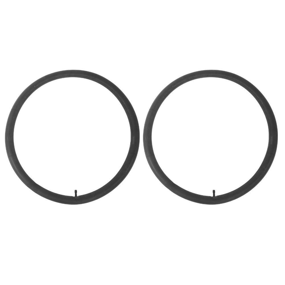 2PCS Butyl Rubber Inner Tube Replacement 26x1.95/2.125 Bike Tires Tube Cycling Accessories