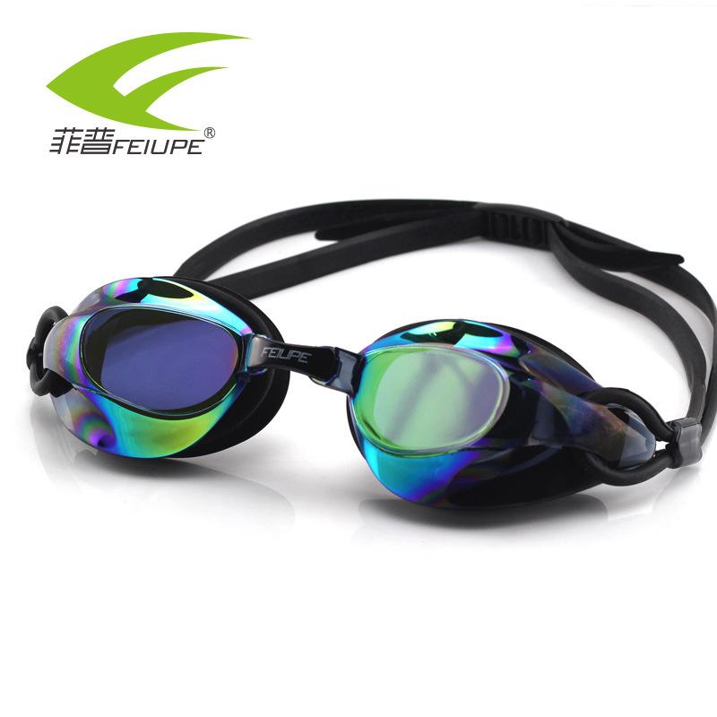 New product for young men Professional swimming goggles Anti-Fog Female Professional racing goggles Competition swimming goggles чёрный