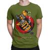 Vintage Ohlins Motorcycle 4 TShirt for Men Round Neck Cotton T Shirts  Short Sleeve Tees 4XL 5XL Tops