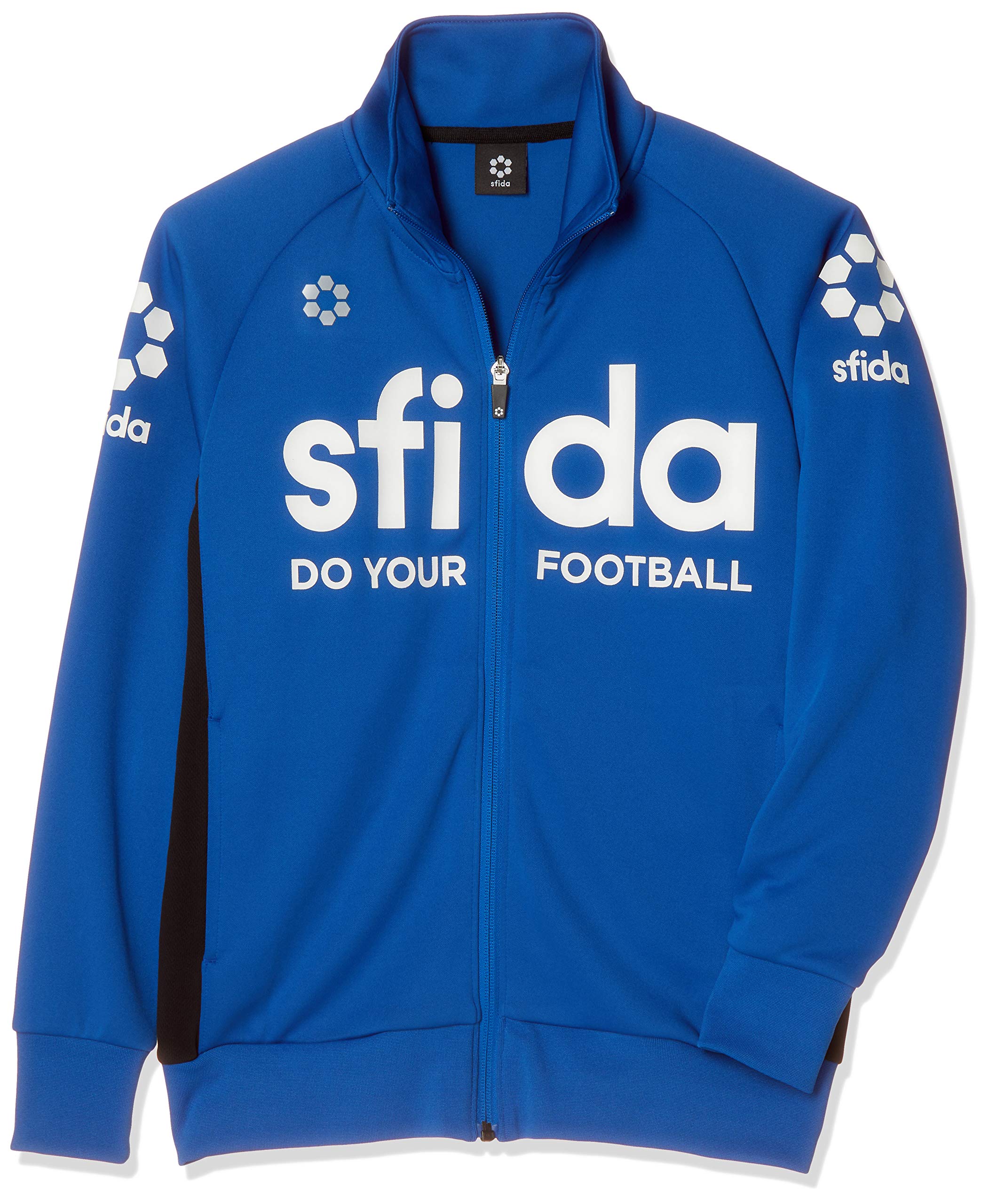 

Sfida Junior Basic Jersey Jacket SA-BP34-JR, Kids Blue, Size 150cm (Equivalent to Japanese Size 150)