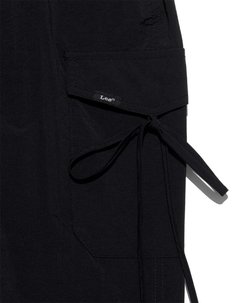 LEE Women'S Nylon Ribbon Cargo Pants Black
